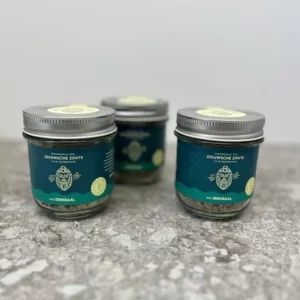 Zeeuwsche Zoute ZEEKRAAL glazen pot €/stuk 9,95